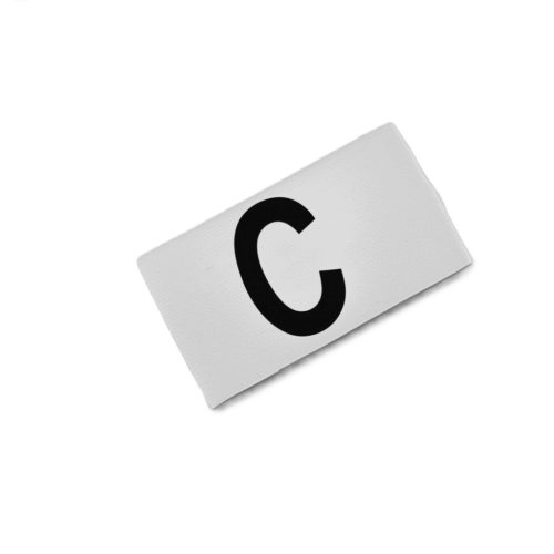 Opaska kapitańska JUNIOR Biały